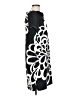 AB Studio Graphic Black Casual Dress Size 10 - photo 4