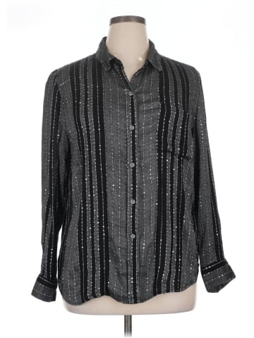 Style&Co Long Sleeve Button-Down Shirt (view 1)