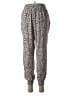 Dress Forum 100% Rayon Animal Print Silver Casual Pants Size S - photo 2