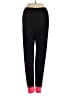Fruit of the Loom 100% Polyester Solid Black Track Pants Size 14 - 16 - photo 2