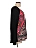 Hale Bob 100% Polyester Black Long Sleeve Blouse Size L - photo 4