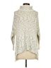 Lush Metallic Silver Poncho Size M - photo 1