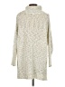 Lush Metallic Silver Poncho Size M - photo 2