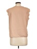 Shein 100% Polyester Tan Sleeveless Blouse Size 30 waist - photo 2