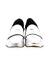 Diane von Furstenberg Metallic Silver Flats Size 5 1/2 - photo 2