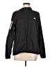 Adidas 100% Polyester Solid Black Track Jacket Size M - photo 1
