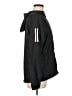 Adidas 100% Polyester Solid Black Track Jacket Size M - photo 4