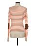 E&M Collection Orange Long Sleeve Top Size M - photo 2