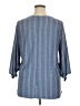 W5 Blue 3/4 Sleeve Blouse Size 1X - photo 2
