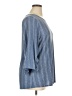 W5 Blue 3/4 Sleeve Blouse Size 1X - photo 4