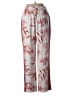 Joie 100% Viscose Print Silver Casual Pants Size S - photo 2