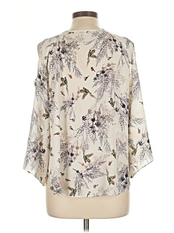 Q&A 3/4 Sleeve Blouse (view 2)