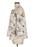 Q&A Ivory 3/4 Sleeve Blouse Size L - photo 5