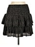 She + Sky 100% Polyester Paisley Black Casual Skirt Size M - photo 1