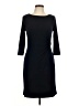 Jessica Howard Solid Black Cocktail Dress Size 10 - photo 1