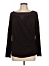 Ann Taylor Black Long Sleeve Blouse Size L - photo 1