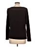 Ann Taylor Black Long Sleeve Blouse Size L - photo 2