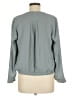 H&M 100% Polyester Gray Long Sleeve Blouse Size 6 - photo 2