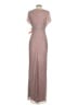 Mac Duggal 100% Polyester Brown Pink Cocktail Dress Size 2 - photo 2