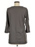 PinkyOtto Color Block Gray 3/4 Sleeve Blouse Size M (estimated) - photo 2