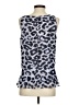 CAbi 100% Polyester Silver Sleeveless Top Size S - photo 2
