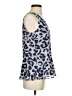 CAbi 100% Polyester Silver Sleeveless Top Size S - photo 4