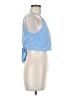 Shein 100% Polyester Blue Tank Top Size 6 - photo 4