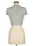 Antistar Gray Silver Short Sleeve Turtleneck Size M - photo 2