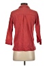 Eucalyptus Red 3/4 Sleeve Button-Down Shirt Size XS - photo 2