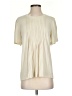 Downeast Ivory Short Sleeve Turtleneck Size S - photo 1