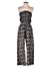 Mimi Chica 100% Polyester Paisley Black Jumpsuit Size S - photo 1