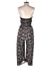 Mimi Chica 100% Polyester Paisley Black Jumpsuit Size S - photo 2