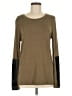 Rehab Brown Long Sleeve Top Size M - photo 1