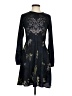 Ann Taylor LOFT 100% Polyester Black Casual Dress Size 0 - photo 1