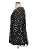 Prelude 100% Polyester Stars Black 3/4 Sleeve Top Size XL - photo 5