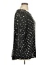 Prelude 100% Polyester Stars Black 3/4 Sleeve Top Size XL - photo 4