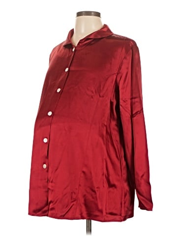 In Due Time Long Sleeve Blouse (view 1)