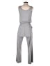 Prettygarden Solid Gray Jumpsuit Size S - photo 2