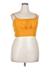 Unbranded 100% Polyester Yellow Sleeveless Top Size XXL - photo 1