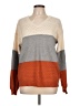 Zeagoo Color Block Gray Pullover Sweater Size L - photo 1