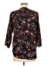 Yumi Kim 100% Polyester Black 3/4 Sleeve Blouse Size 8 - photo 2