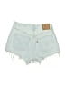 Levi's 100% Cotton Blue Denim Shorts Size 27 waist - photo 2
