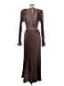 L'IDÉE Brown Cocktail Dress Size 6 - photo 2