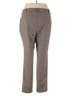 Rafaella Houndstooth Brown Dress Pants Size 18 - photo 2