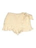 Forever 21 Stripes Yellow Shorts Size XL - photo 1