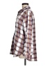 Jachs Girlfriend Plaid Brown White Long Sleeve Button-Down Shirt Size M (estimated) - photo 5
