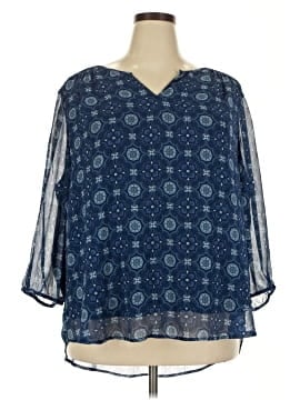 St. John's Bay 3/4 Sleeve Blouse