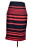 Old Navy Stripes Red Formal Skirt Size S - photo 2