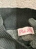 Pink Lily Stripes Black Poncho Size S - photo 7