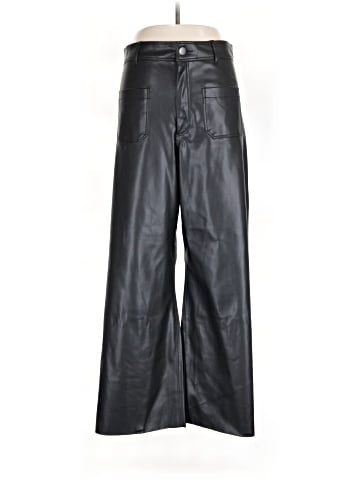 Zara Faux Leather Pants (view 1)